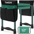 Garden Kneeler and Seat 10.64” Wider Larger Soft Kneeling Pad Garden Bench with 2 Large Tool Pouches Heavy Duty