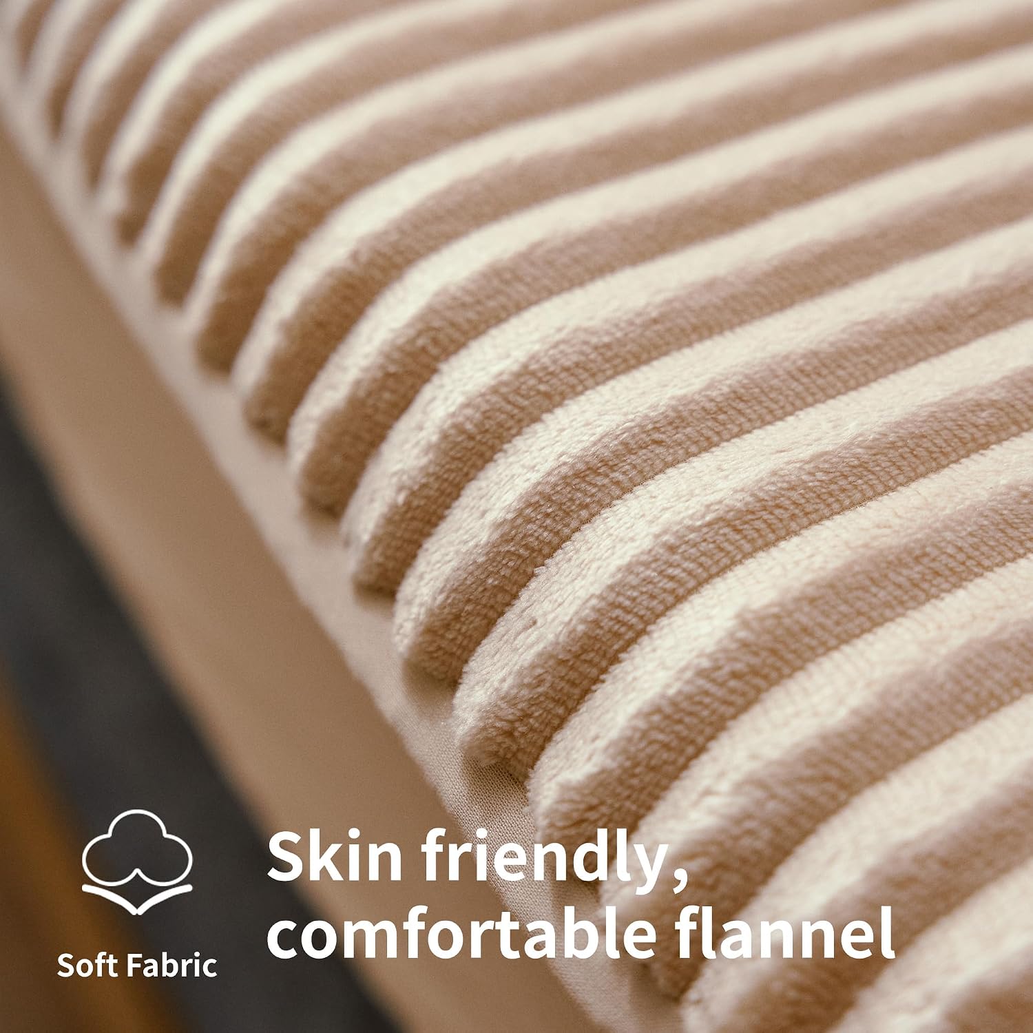 Heated Mattress Pad Full Size, 6 Heating Levels, Machine Wash | 10 Hour Auto Off Electric Mattress Pad, Overheat