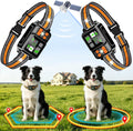 GPS Wireless Dog Fence Collar System 2 Mode 2 Pack IPX7 No Monthly Fee