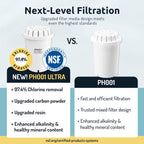Invigorated Water PH001 Ultra White Alkaline Water Filter Replacement