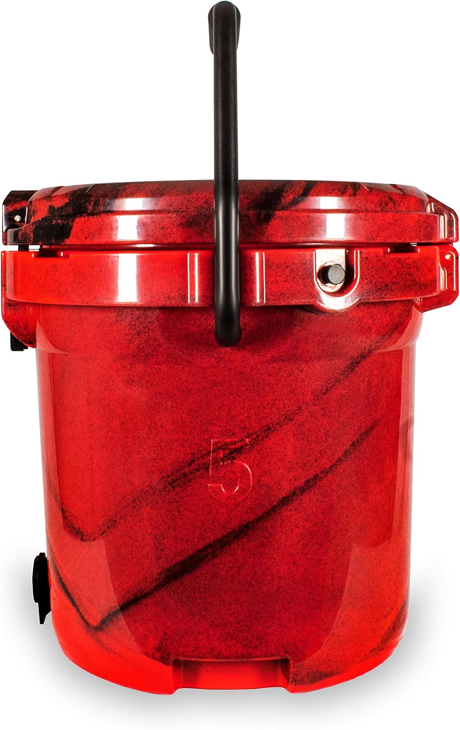 Camo 5 Gallon Drink Dispenser Cooler with Spigot (Red & Black)