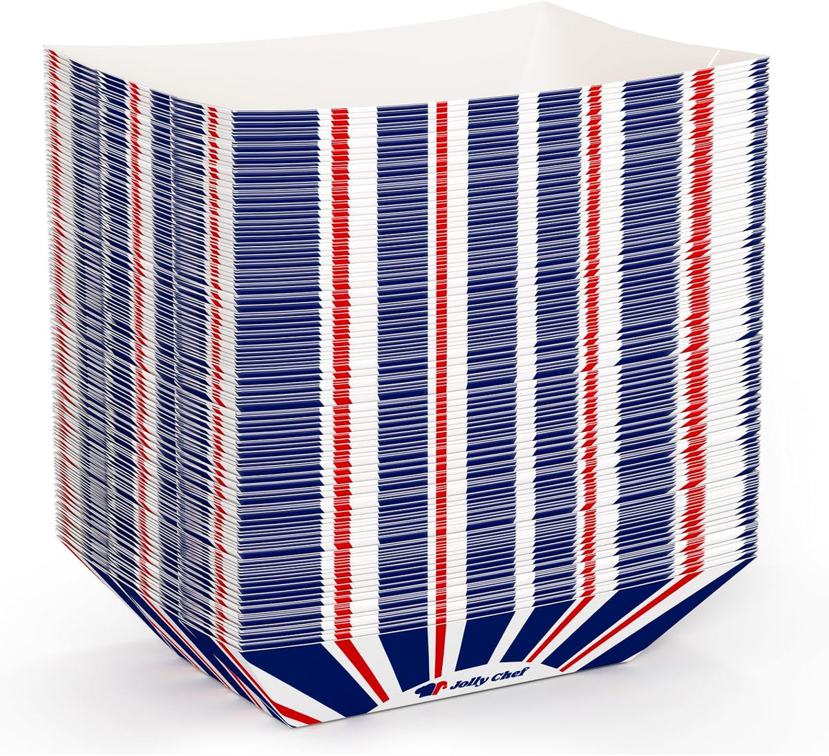Disposable Paper Food Trays, 250 Count 3 Lb Serving Boats