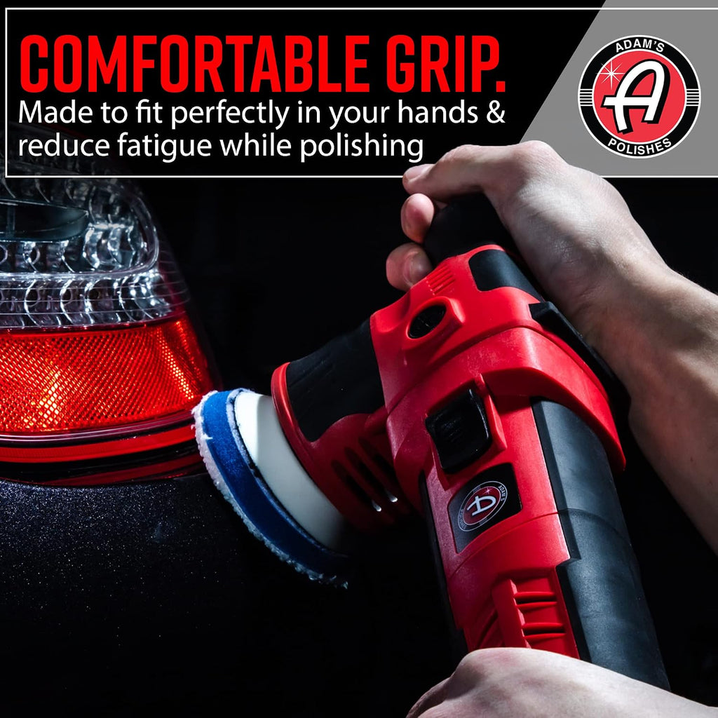 SK Pro 12mm Car Polisher - Professional Dual Action Polisher For Car Detailing - Paint Correction, Waxer Buffer DA