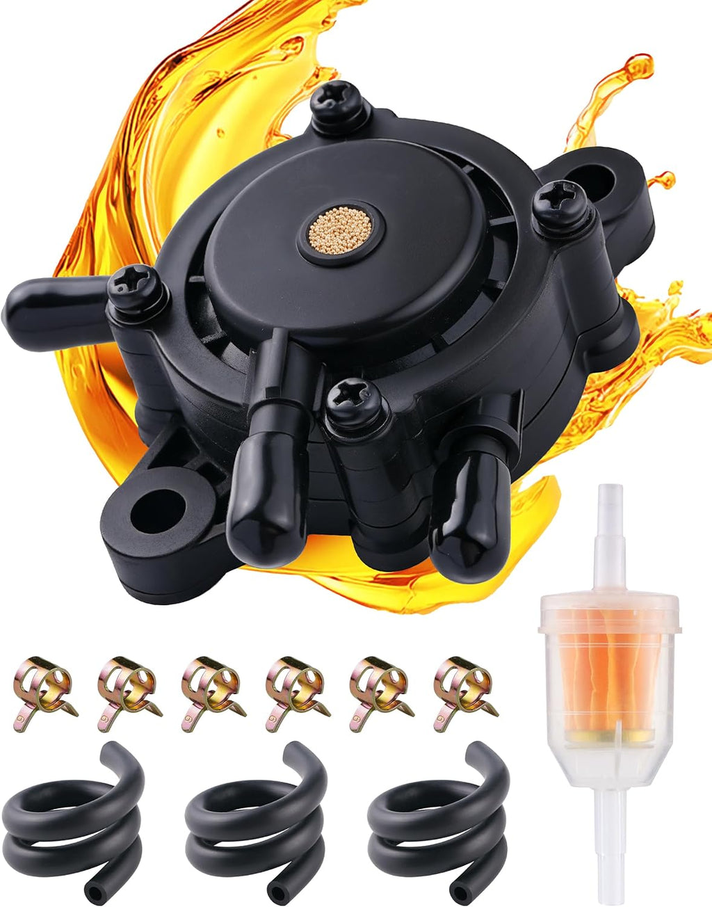 Fuel Pump Fits Kohler, Briggs & Stratton, John Deere, Kawasaki, Mikuni