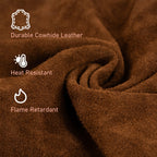 Leather Welding Sleeves Arm Protection Work Sleeves