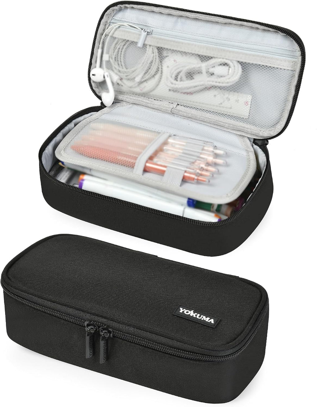 Pencil Case Big Capacity Pencil Pouch Bag Box for Girls Boys Gift | Durable Zipper With Handle, Aesthetic Pen Case