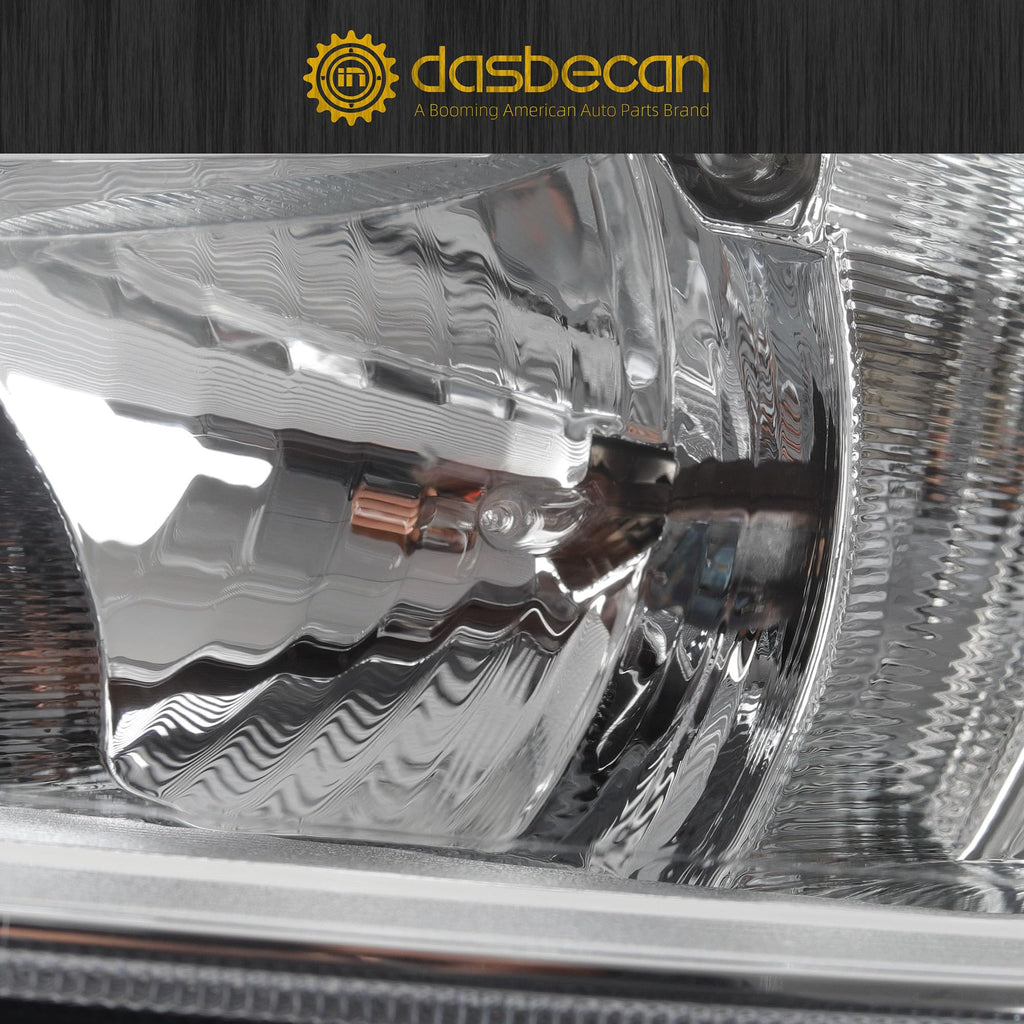 Halogen Headlight Assembly Compatible With Ford Focus 3rd Gen