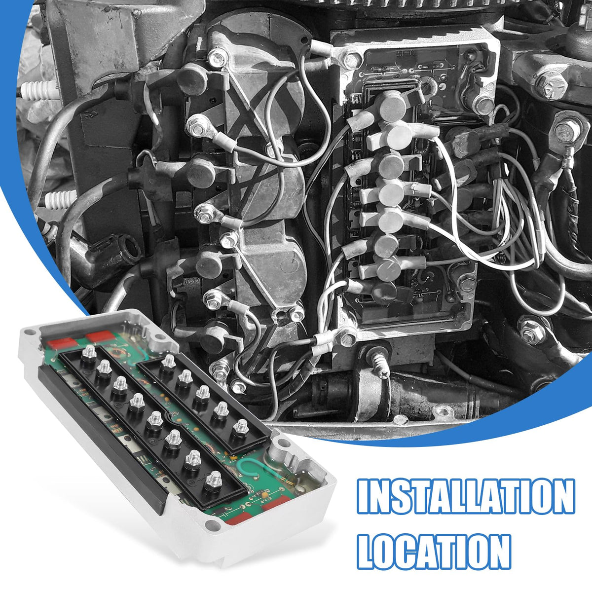 CDI Switch Box Power Pack Replacement for Mercury Mariner Outboard