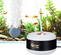 3W/8W Aquarium Air Pump, Powerful 50GPH/140GPH Adjustable Fish Tank Aerator, Ultra Quiet Oxygen Pump Aquarium Bubbler