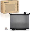 A-Premium Engine Coolant Radiator Assembly with Transmission Oil Cooler
