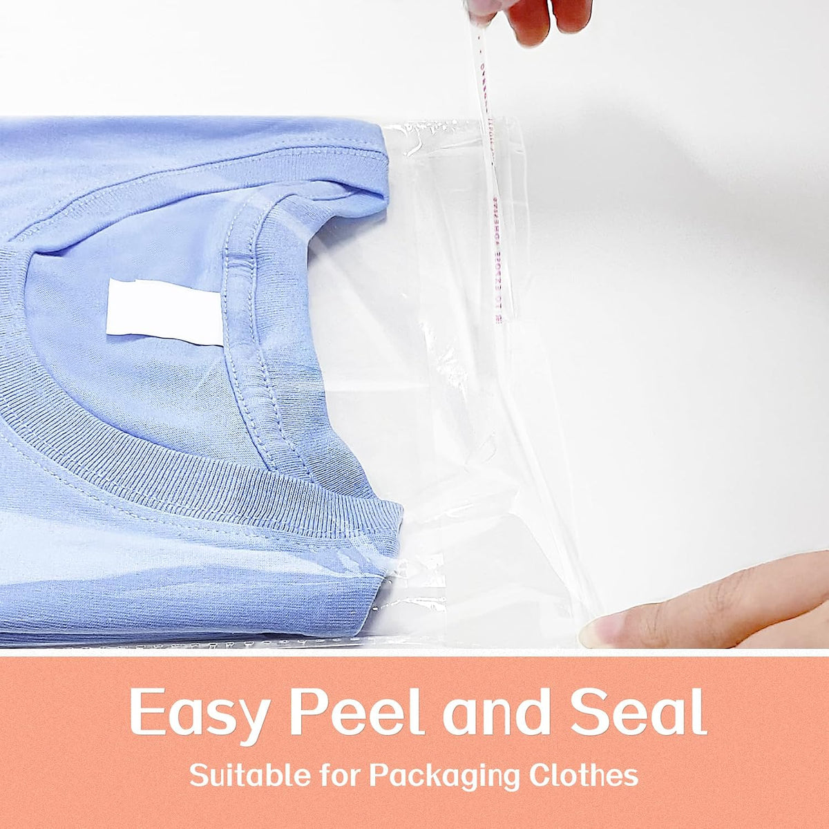 Large Self Sealing Cellophane Bags,12x16 Inch, 200 PCS