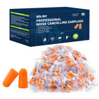 200 Pairs Foam Ear Plugs - 38dB(NRR 33dB) Noise Reduction
