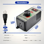 Motor Speed Controller AC 120V 15A Variable Speed Regulator