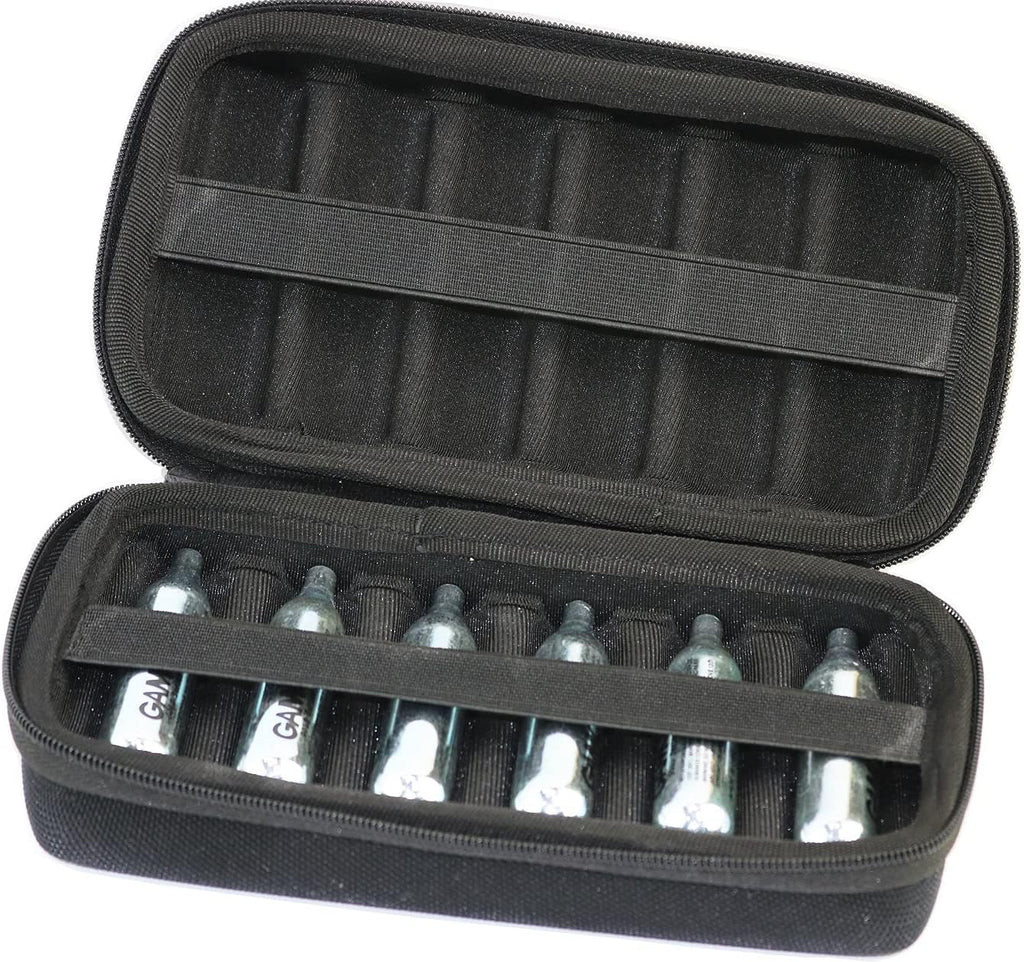 CO2 Cartridges 12g Holder Case Fits 8 16 12 Gram CO2 Cartridge Refills for Crosman, Umarex, Daisy, Leland and More
