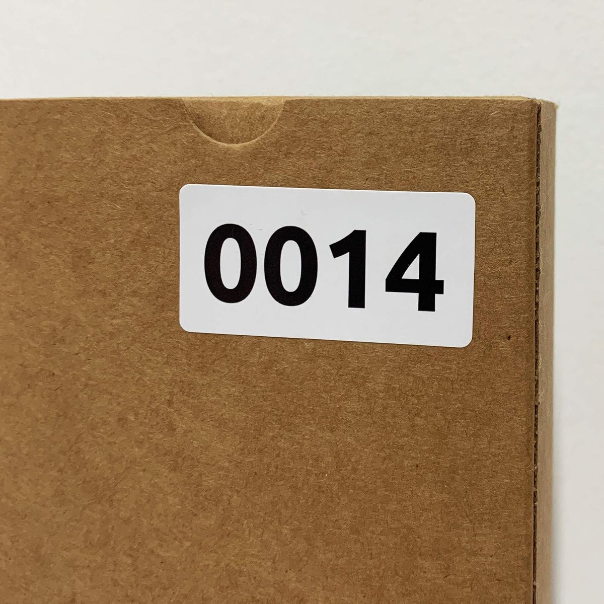 1-1000 Consecutive Number Inventory Labels Stickers Sheets, 1.5" x 0.75"