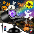 2026 Brighter Halloween Projector Lights,FLITI 19HD Slide (Ocean Wave & Patterns),11 Themes Holiday Projector with