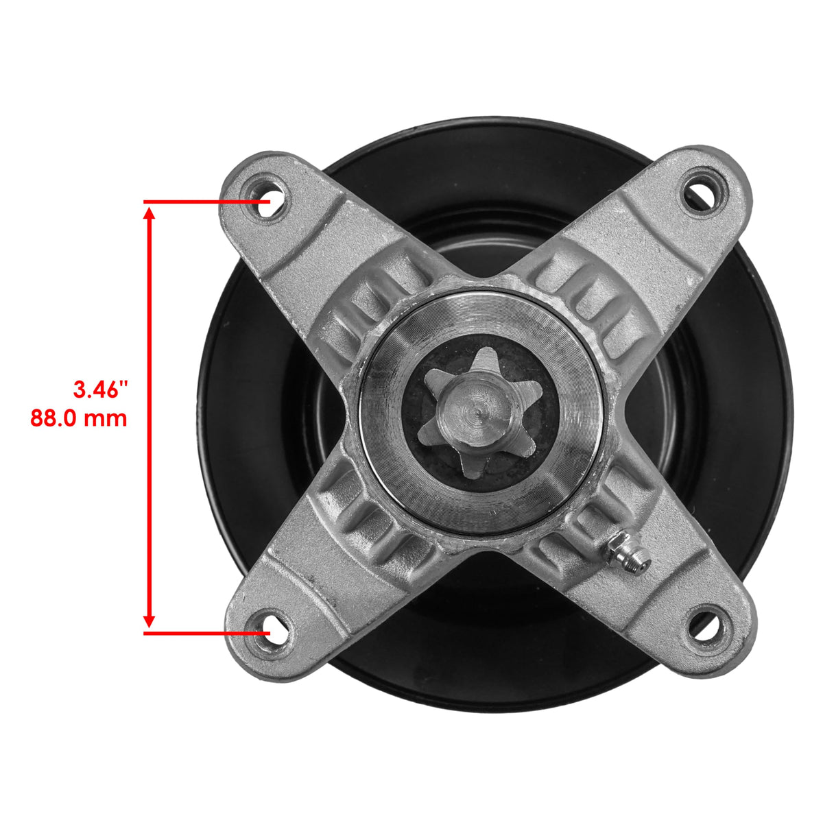 Caltric Spindle Assembly with Bolt Compatible with MTD Rzt Models with 42" Decks 91804197 B 9180324
