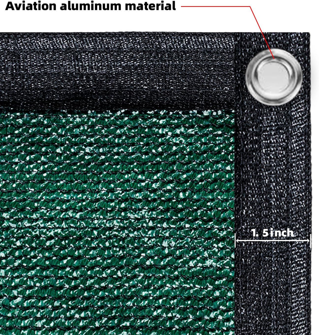 Privacy Screen Fence 4/5/6/8 FT Heavy Duty Dustproof Denoise Fencing Mesh Fabric Shade Net Cover for Outdoor Wall