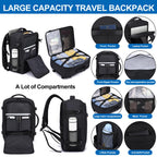 Travel Backpack for Men,TSA Carry On Backpack Flight Approved