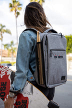 Gray Travel Backpack