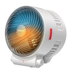 2-in-1 Heater and Fan Combo, 1500W Portable Space Heater, White
