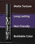 Matte Liquid Eyeshadow, Pitch Black