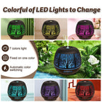 Metal Essential Oil Diffusers for Home, 400ML Quiet Air Diffuser