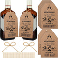 10 Pcs Groomsman Proposal Card Label Set Groomsman Gift and Bridesmaid Gift 6" x 4" Proposal Box Hang Tag Bottle