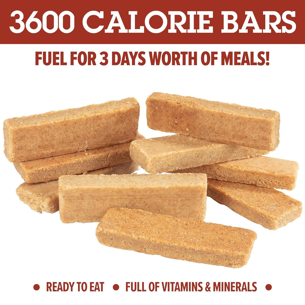 Emergency Food Rations- 3600 Calorie Bar (Vanilla Poundcake) - 3 Day, 72 Hour Ready To Eat Supply For Disaster