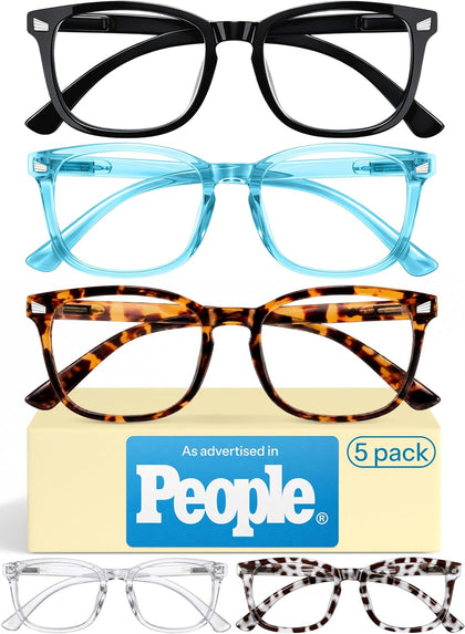 2.0 Reading Glasses for Women, Eye glasses, Blue Light Readers for Women, Cheaters