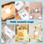 2 Inch Round Adhesive Color-Code Dot Stickers,4Rolls/2000 per Rolls dots Label Dispenser Box, Circle Stickers Label