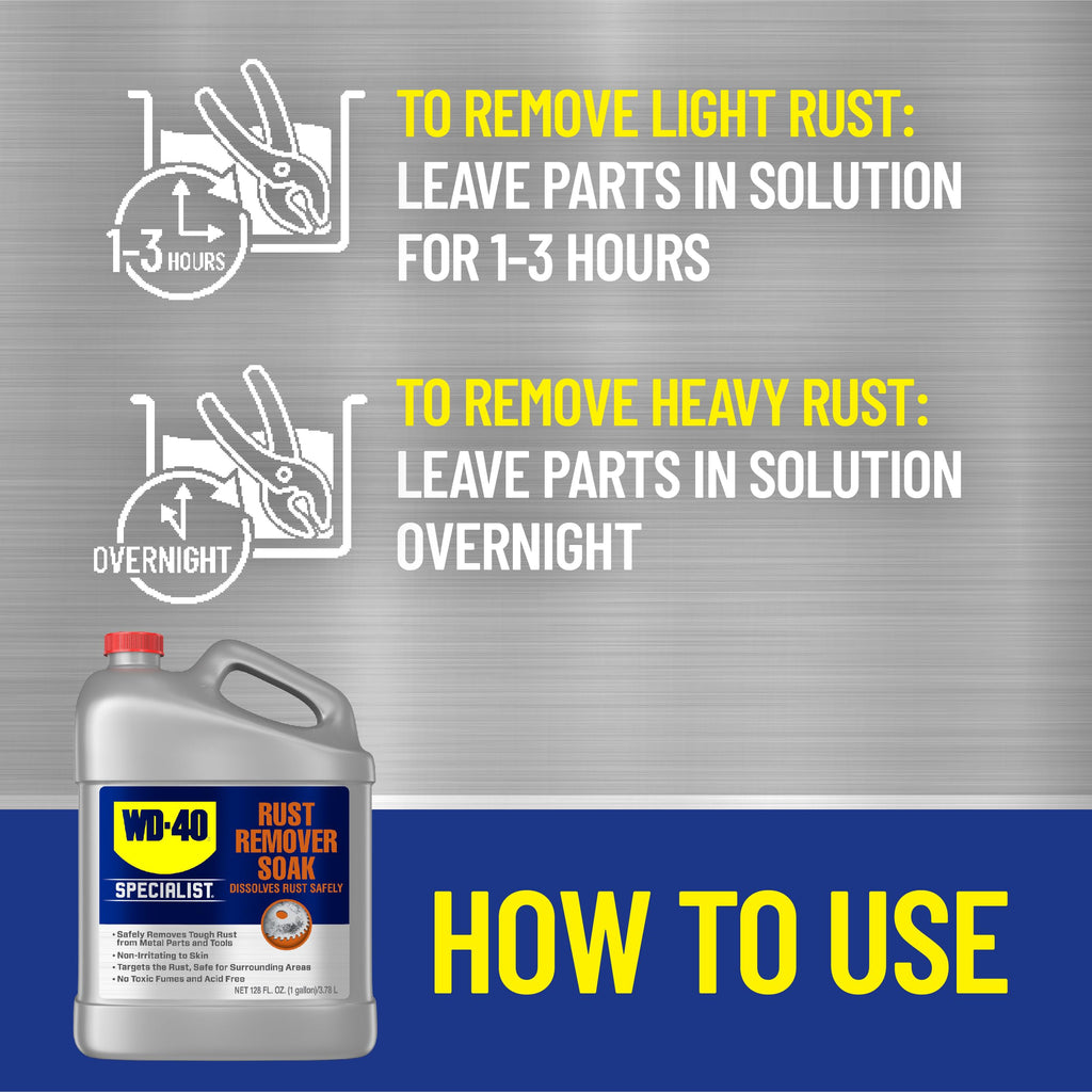 Rust Remover Soak, One Gallon