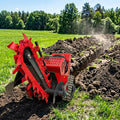 Hydraulic Mini Trencher Crawler Skid Steer Ditching Machine for Greenhouse