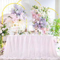 Seamless Iridescent Sequin Tablecloth 60x102 Inch Mermaid Rectangle Overlay