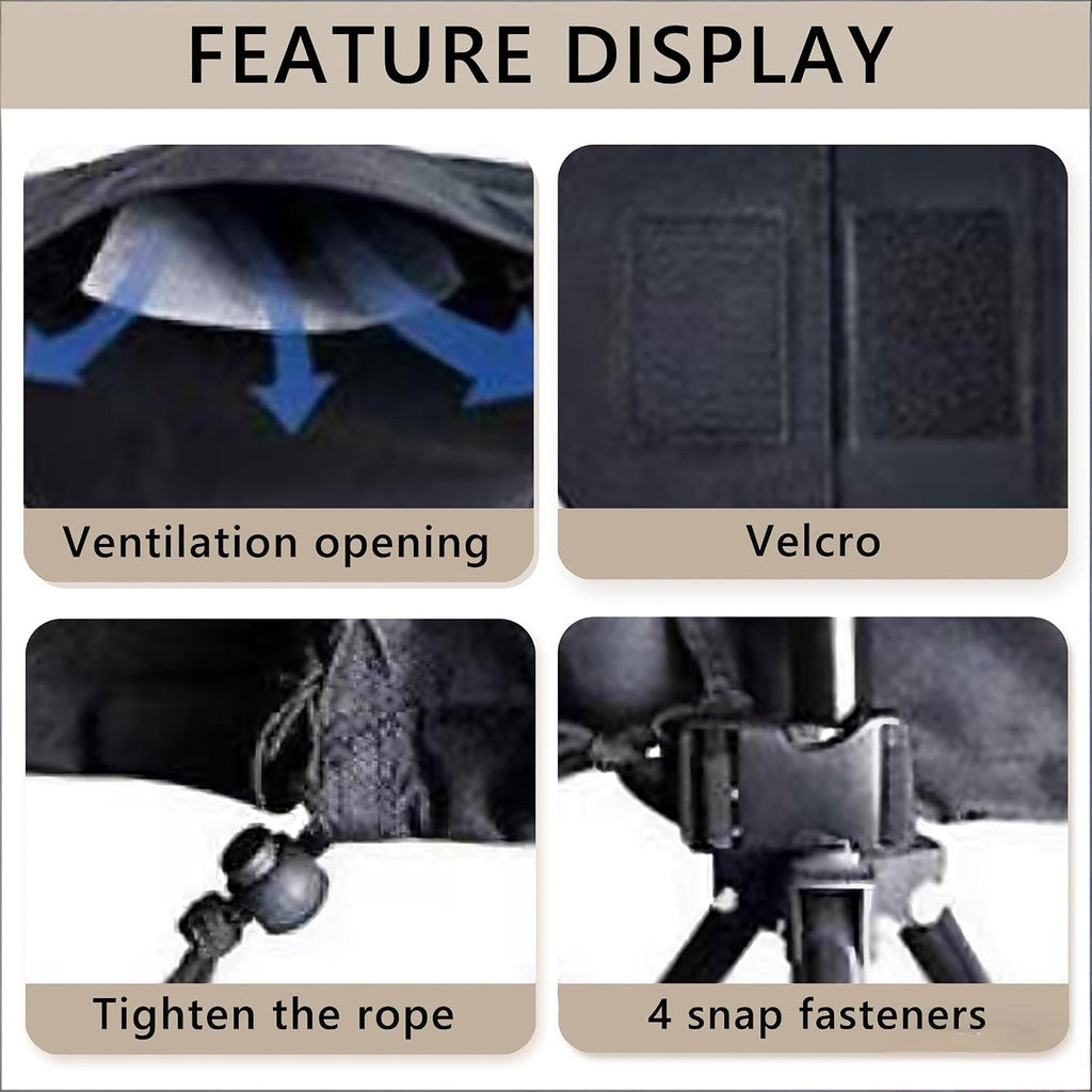 Waterproof Firewood Rack Cover 10FT, 600D Heavy Duty Oxford Firewood Rack Cover for Outdoor indoor, with
