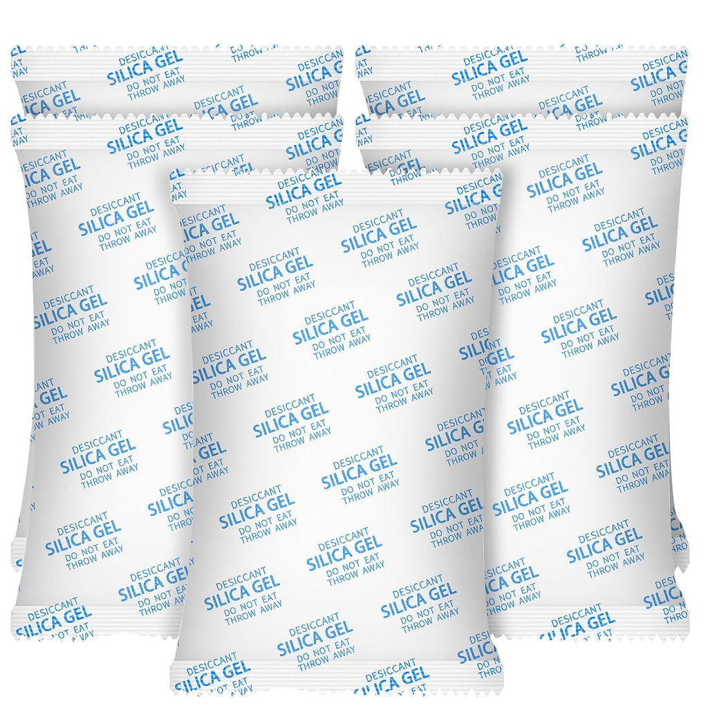 Large Desiccant Packs, 5 Packs 600 Gram Silica Gel Packets Reusable, Dehumidifier Packs for Car Desiccant, Large