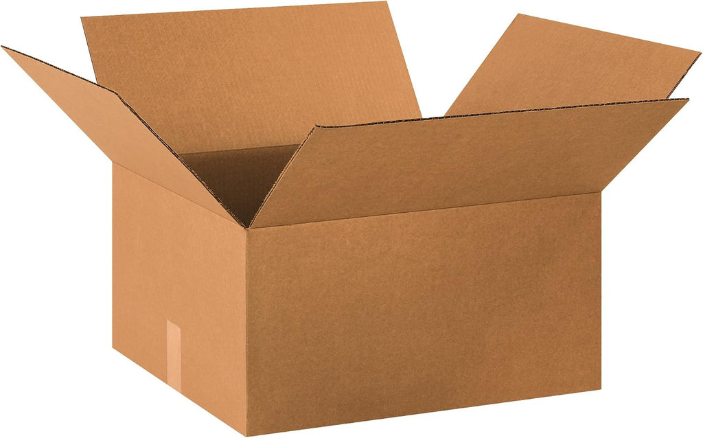 P201810 Corrugated Boxes, 20" x 18" x 10", Kraft (Pack of 10)