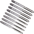 uxcell 4 Set Metric Hand Taps, M4 x 0.7 H2 Thread Taper + Bottom Tap, 9CrSi Alloy Tool Steel Screw Threading Milling Tapping Tool Kit