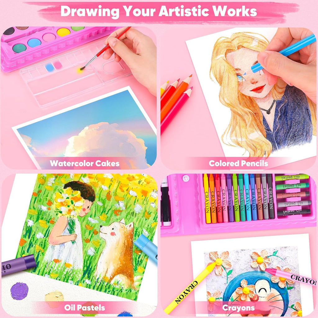 Art Supplies, 149-Pack Drawing Kit Painting Art Set Art Kits Gifts Box, Arts and Crafts for Kids Girls Boys, with