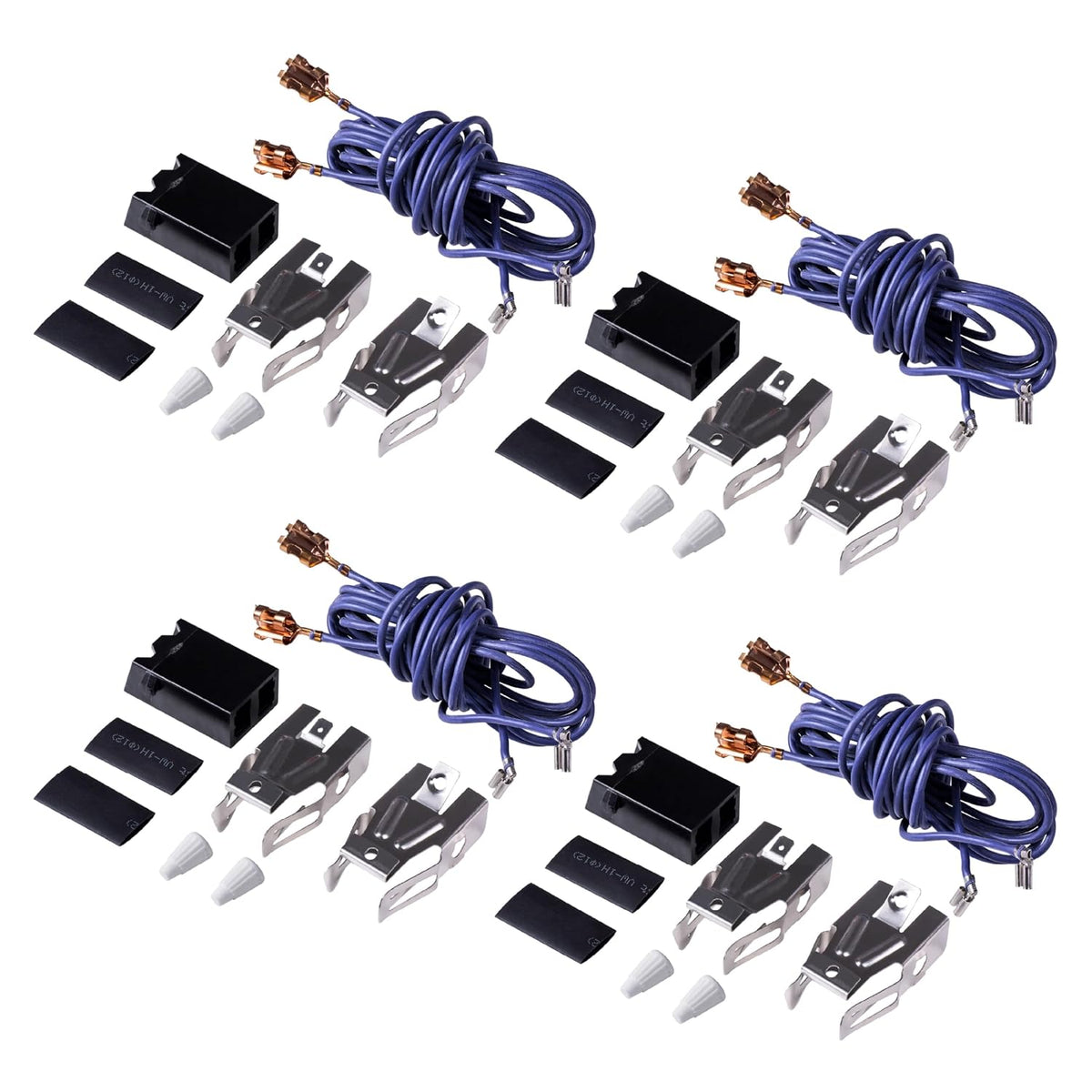 Canamax WB17T10006 Terminal Block Kit for GE Kenmore Hotpoint, 4-Pack