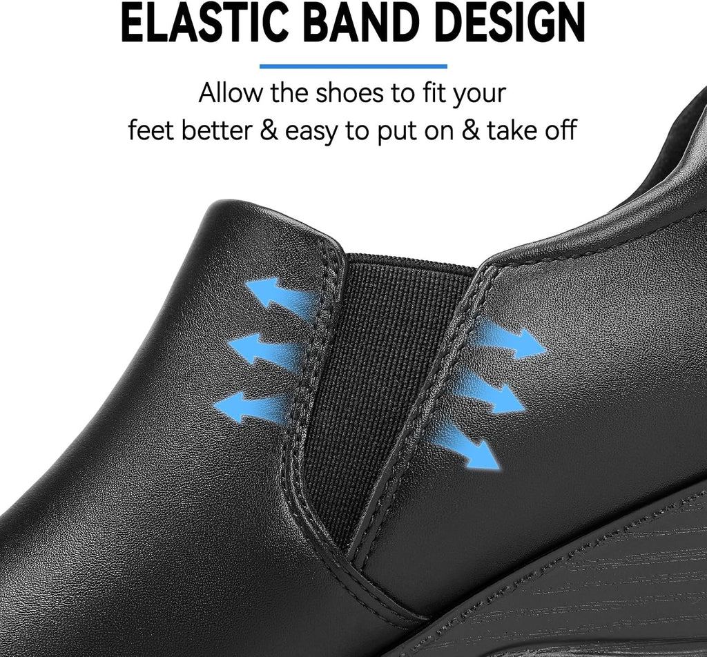 Women Clogs Slip on Womens Mules with Arch Support Non-Slip Rocker Sole Comfort for Long Standing Work, Food Service