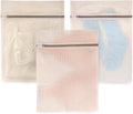 Soft Cotton Mesh Laundry Bags for Delicates 12x16 Inches (3 Medium)