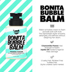 BONITA BUBBLE BALM Foaming Pomade, Cream-to-Foam Styler, 8 oz