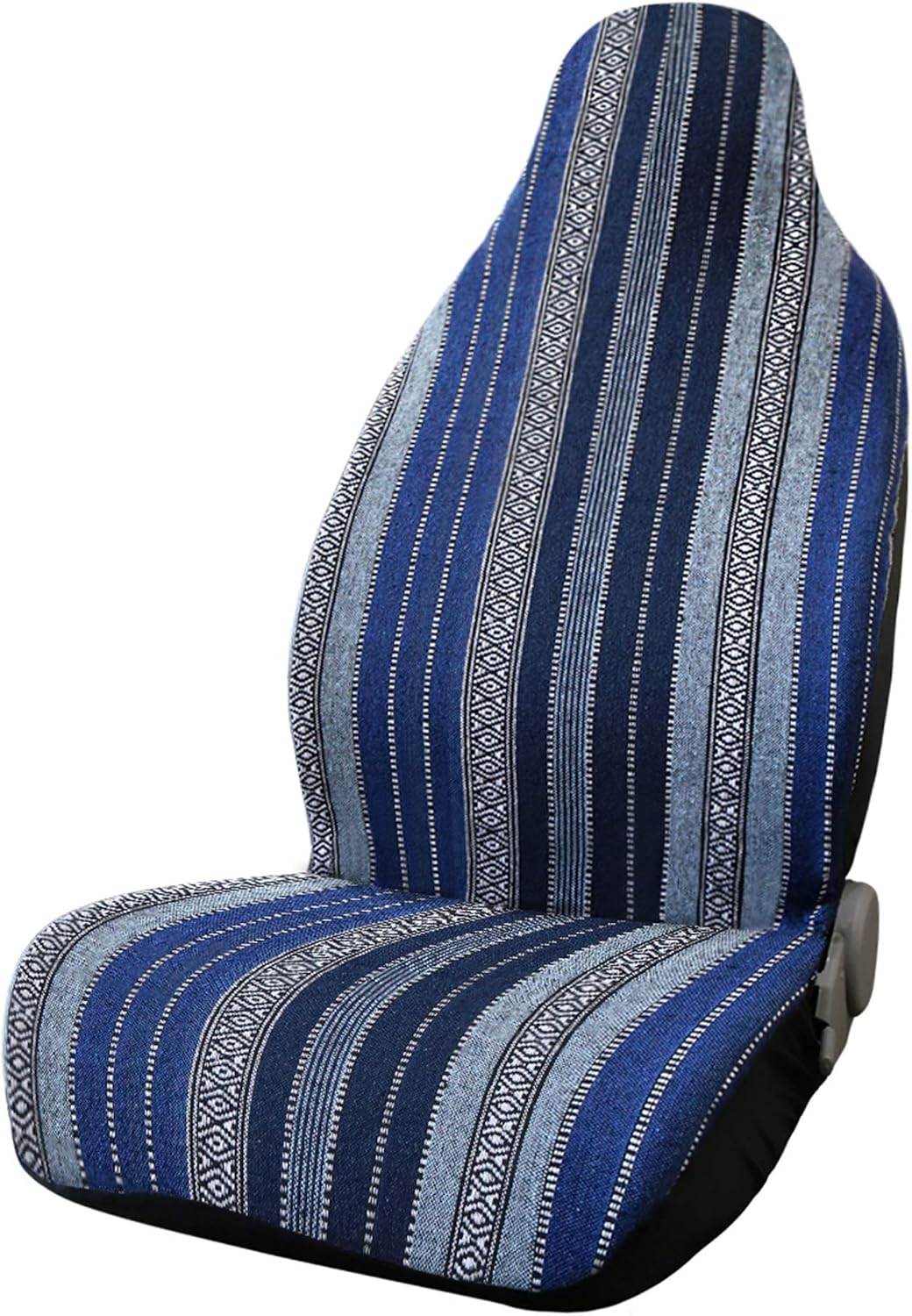 Universal Baja Seat Cover Universal Durable Bucket Seat Cover for Car SUV Automotive Navy Blue