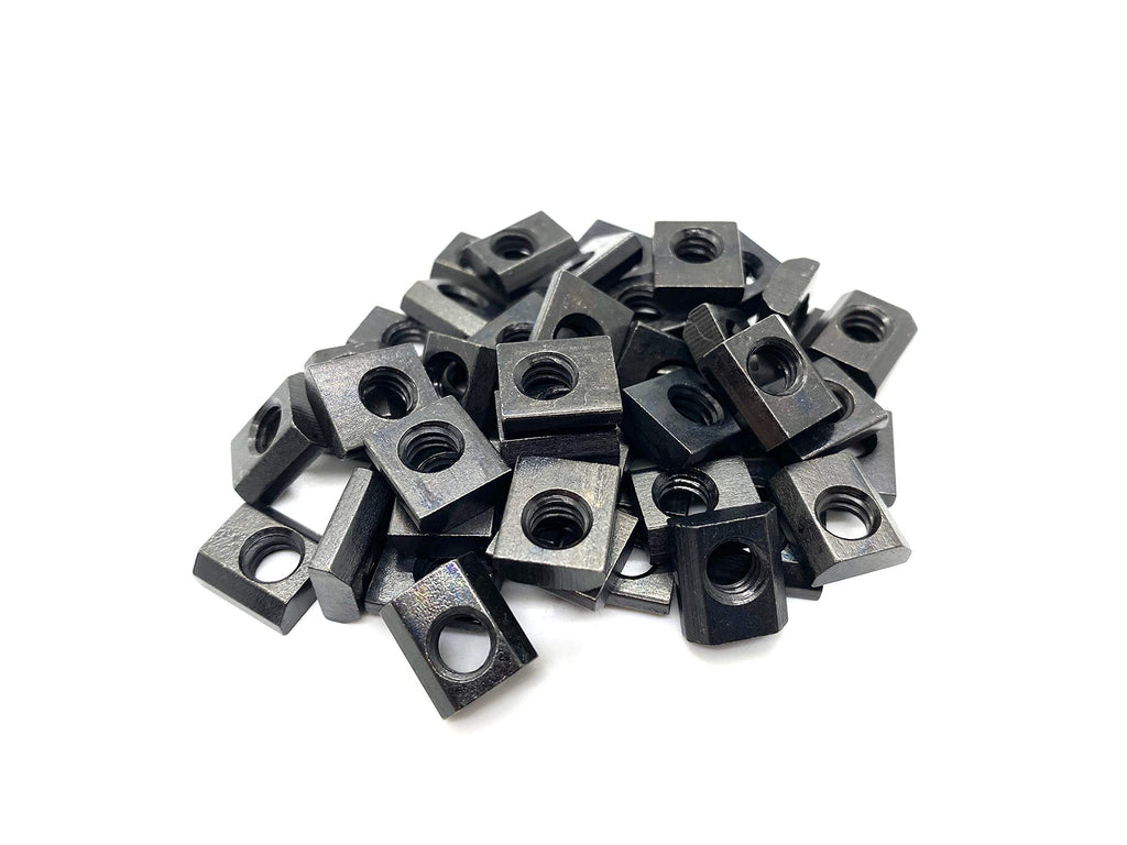 Standard Slide-in T-Nut 1/4-20 Thread (25 Pack), Compatible with 80/20 10 Series 3204 tnut