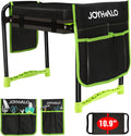 10.9in Wide Foldable Garden Kneeler and Seat, Heavy Duty with Thick Pad