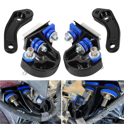 for Peterbilt Lower Hood Pivot Kit & Hinge Bolt & Bushing Bracket Kit for 377 378 379 - Replac:13-04708R 13-04708L