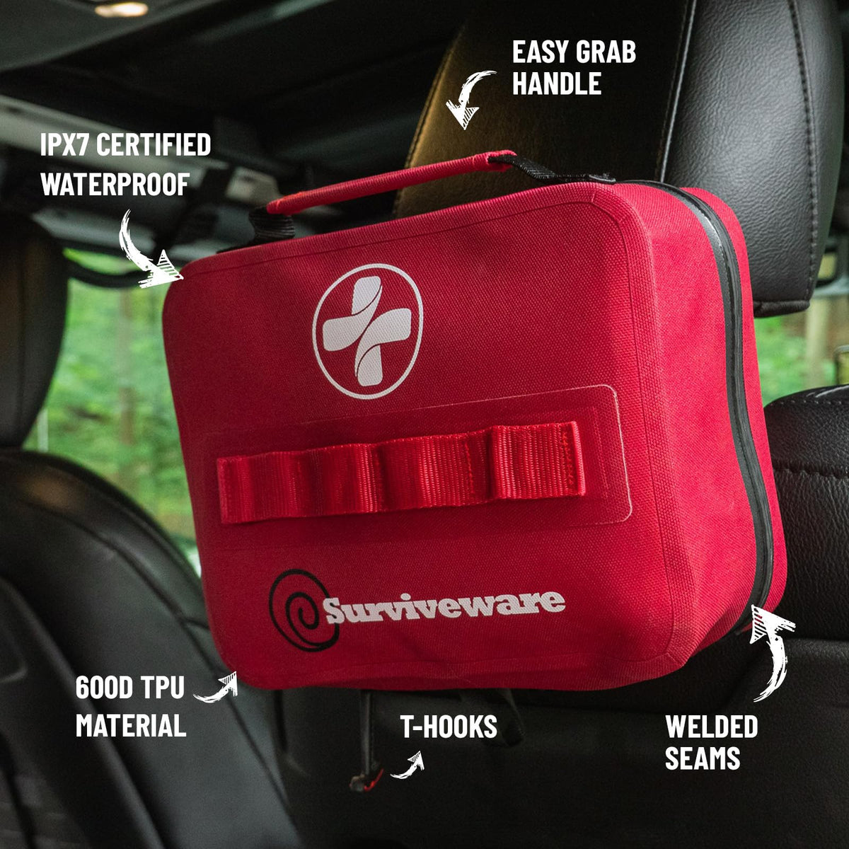 Comprehensive Waterproof Premium Survival First Aid Kit