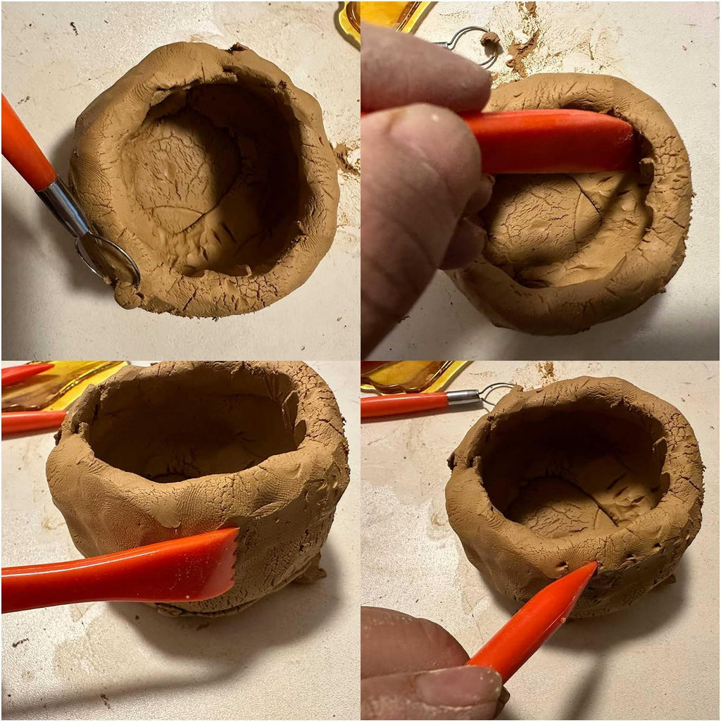 Clay Sculpting Tools,Pottery Tools Kit, Polymer Clay Tools,Pottery Ribs, Air Dry Clay Tools for Sculpting, Modeling