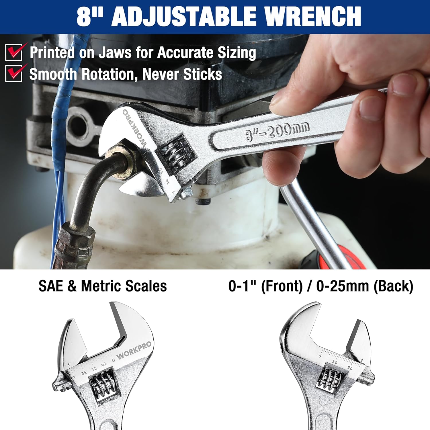 Pliers Set 4-piece Locking Plier Slip-joint Plier Groove Joint Pliers and Adjustable Wrench Home Maintenance Tool Kit